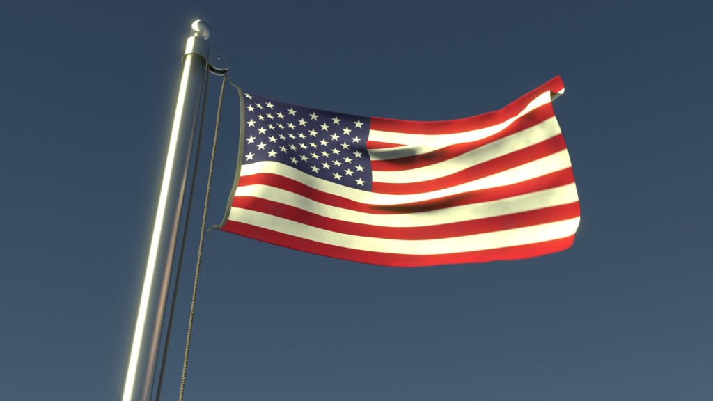 Flag In The Wind Animation preview image 2